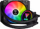 Gamdias Aura GL120 Răcire Cu Lichid AIO CPU Cu 1 Ventilator 120mm Și Led RGB