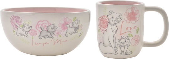 Disney Disney Breakfast In Bed Set Σετ Φλιτζάνια Καφέ από Πορσελάνη Καφέ 2τμχ