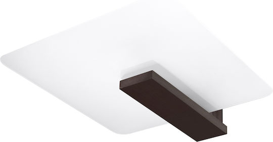 Sollux Deckenleuchte 48cm Braun mit Fassung E27