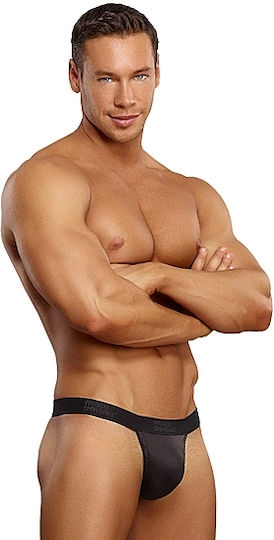 Malepower Micro G-String V Ανδρικό Sexy String Μαύρο