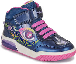 Geox Παιδικά Sneakers High Μπλε