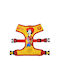 Dashi Dog Harness Pip Yellow 91-130cm DNM00144