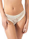 Promise Women's String with Lace White