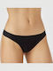 Γυναικεία Slip 2Pack χωρίς Ραφές Μαύρα