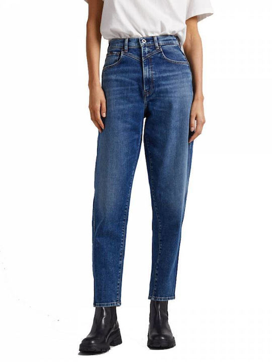 Pepe Jeans High Waist Women's Jean Trousers in Balloon Line