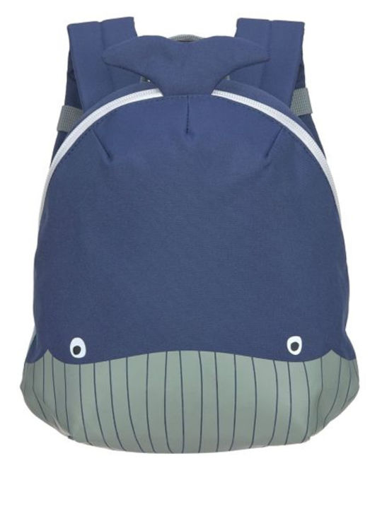 Laessig Tiny Whale Schulranzen Rucksack Kindergarten Blau