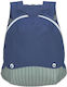 Laessig Tiny Whale Schulranzen Rucksack Kindergarten Blau
