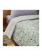 Whitegg L074-1 Tagesdecke Übergröße aus Polyester Grün 220x240cm