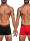 Inizio Herren Boxershorts Mehrfarbig 2Packung