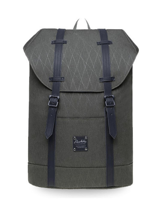 Kaukko Hutton Fabric Backpack Green 14lt