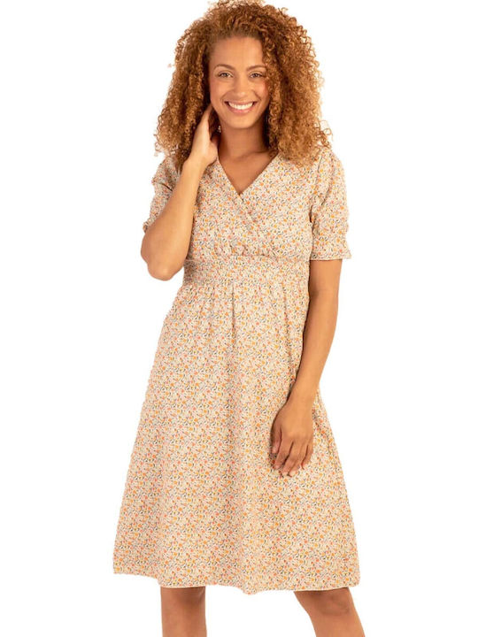 REBELZ MULTICOLOR MIDI DRESS