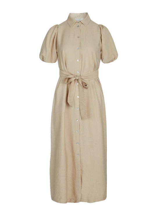 SISTERS POINT BEIGE MAXIKLEID MENA-DR.NEW 205