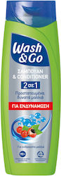 Wash & Go Shampoos Reconstruction/Nourishment Wash & Go Shampoos Reconstruction/Nourishment