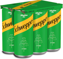 Schweppes Mojito Mojito με Ανθρακικό 6x330ml