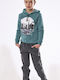 Hashtag Kids Sweatpants Set Petrol Blue 2pcs