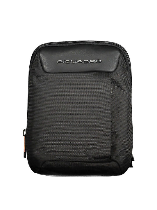 Piquadro Ανδρική Τσάντα Ώμου / Χιαστί σε Μαύρο χρώμα