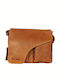 Leather Men's Bag Shoulder / Crossbody Tan