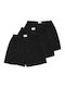 Onurel Men's Boxers Black 3Pack