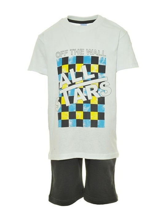 All Stars Kids Clothing Set with Shorts White 2 Pieces