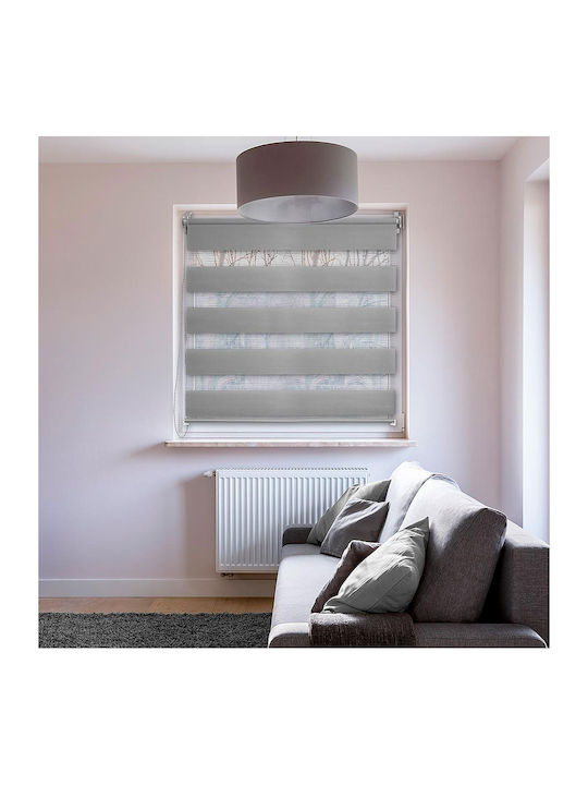 Roller Blinds L-n Light Partial Blackout Double Gray W120xH180cm 3502120180930