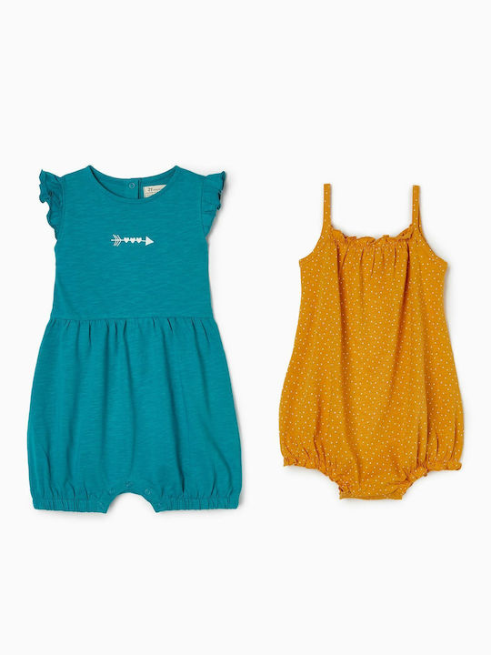 Zippy Mehrfarbige Baby-Strampler Set 2Stücke
