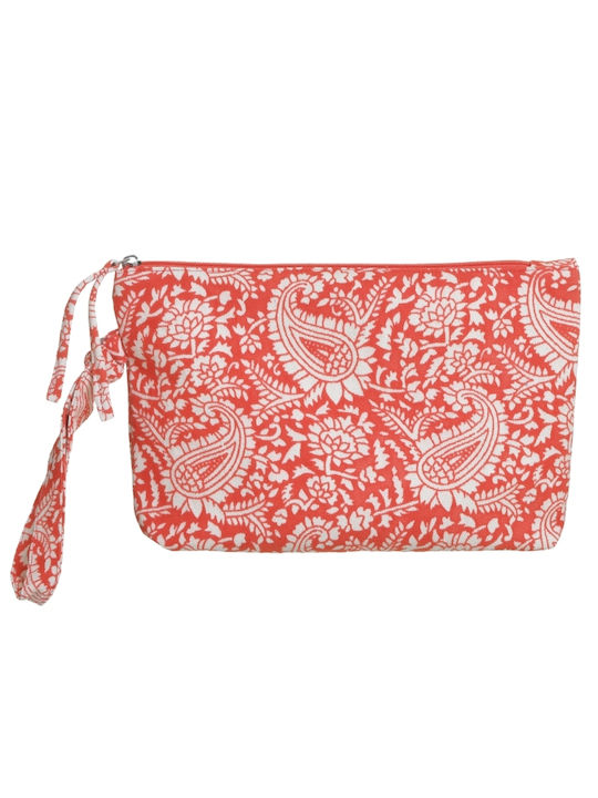 Ble Resort Collection Toiletry Bag in Red color 19cm
