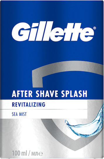 Gillette After Shave Splash Revitalizing Sea Mist 100ml