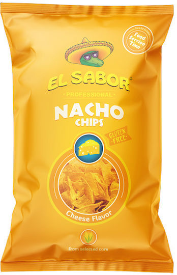 El Sabor Nachos with Flavor Cheese 425gr