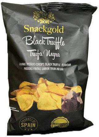 Snackgold Chips with Black Truffle Flavor 125gr