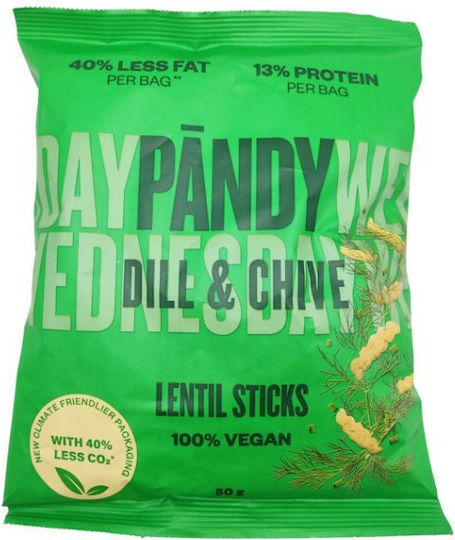 Pandy Pandy Protein Kartoffelchips mit Geschmack Anethos & Chino Gras 50gr