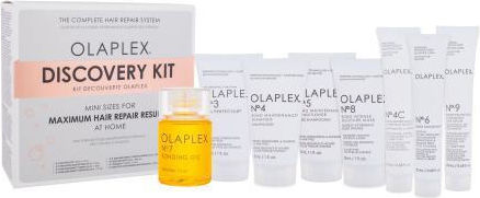 Olaplex Discovery Kit Σετ Θεραπείας Μαλλιών με Σαμπουάν, Μάσκα και Conditioner 8τμχ