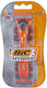 Bic 3Hybrid Ξυραφάκι Σώματος με Ανταλλακτικές Κεφαλές 3 Λεπίδων & Λιπαντική Ταινία 6τμχ