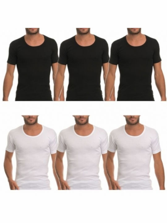 Onurel Men's Short Sleeve Undershirts 6Pack