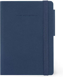 Legami Milano small Notebook A6 Blue