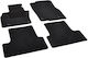 Rigum Set of Front and Rear Mats 4pcs for Mazda CX-60 2022+ Black