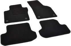 Rigum Set Front and Back 4pcs for Volkswagen Beetle (New) / Beetle Audi A5 2011+ Black