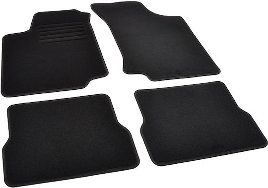 Rigum Set of Front and Rear Mats 4pcs for Volkswagen Golf 1991 1996 Black