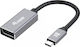 Equip Μετατροπέας USB-C male σε DisplayPort female Γκρι (133493)