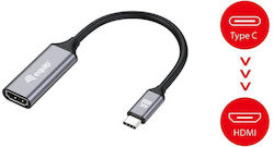 Equip 133491 USB-C male σε HDMI female