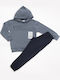 Kids Sweatpants Set Gray 2pcs