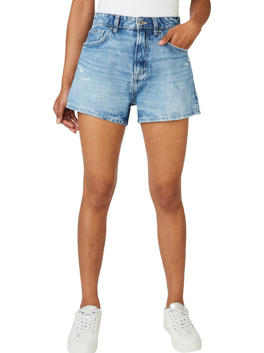 Pepe Jeans Suzie Femei Pantaloni scurți Albastru