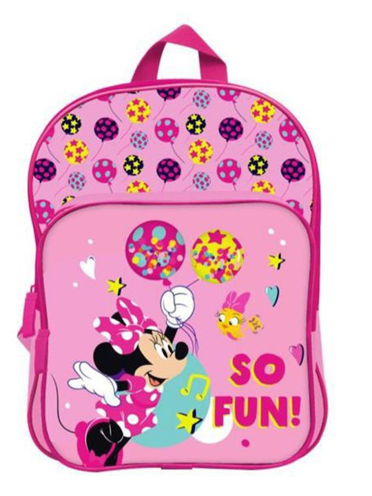 Bagtrotter Minnie Σχολική Τσάντα Πλάτης Νηπιαγωγείου Ροζ