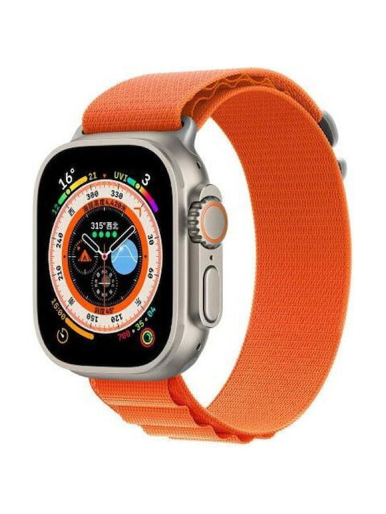 Devia Λουράκι Υφασμάτινο Πορτοκαλί (Apple Watch 38/40/41mm)