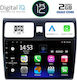 Digital IQ Car-Audiosystem für Suzuki Swift 2005-2011 (Bluetooth/USB/AUX/WiFi/GPS/Apple-Carplay) mit Touchscreen 10.1"
