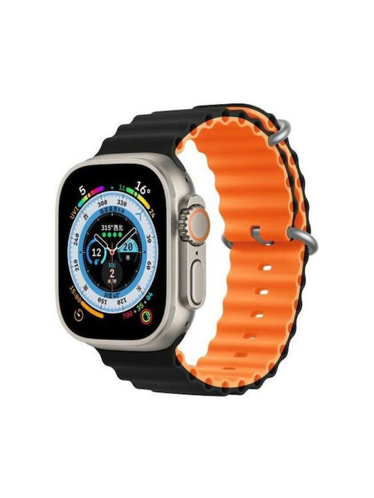 Devia Λουράκι Σιλικόνης Μαύρο (Apple Watch 38/40/41mm)