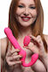 Strap U Trägerlos Strap On mit Dildo in Rosa Farbe