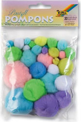 Folia Craft Pom Pom Set of 30pcs