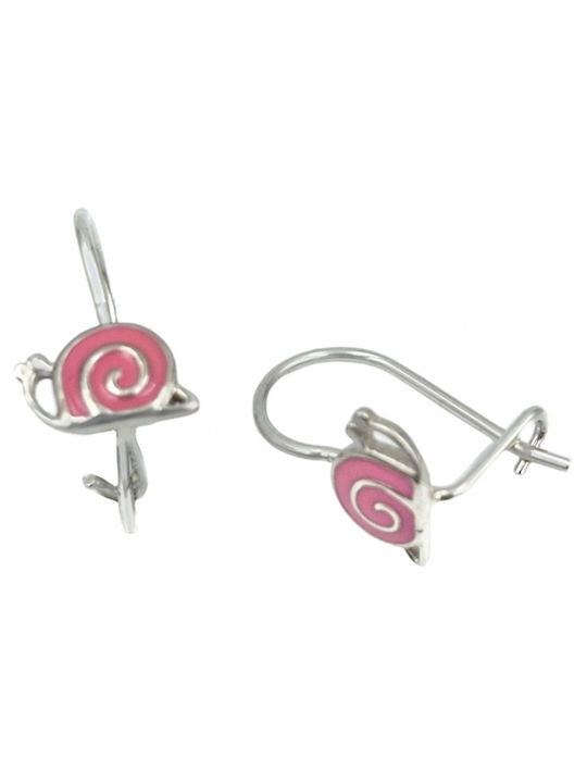 Silver Pendants Kids Earrings