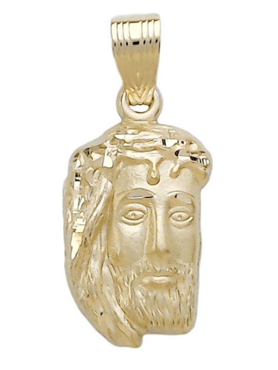 Goldjewels Kinder Amulet mit Jesus Christus Gold 9K Goldjewels Kinder Amulet mit Jesus Christus Gold 9K