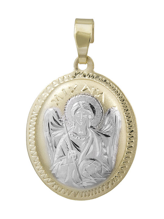 Anhänger Kinder Amulett aus Gold 14K 029225